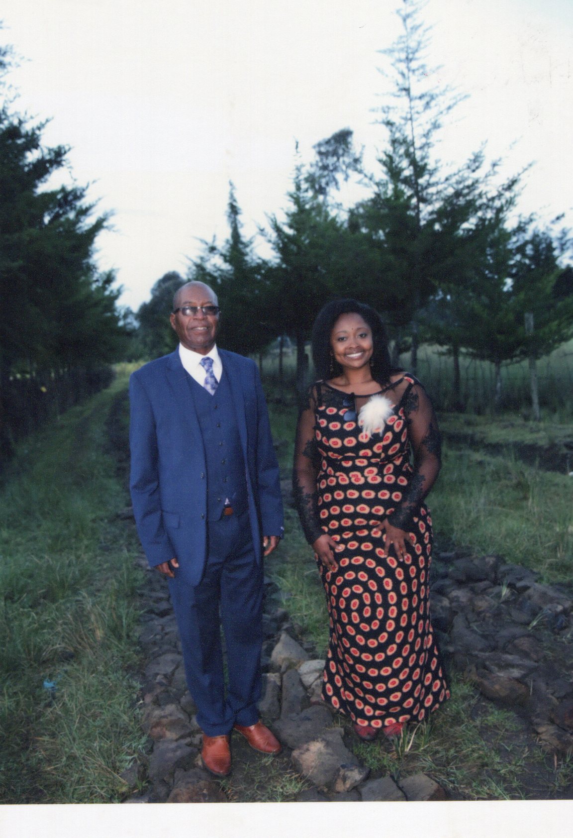 Father and daughter — proud, forever.